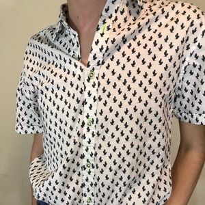 Cactus Button Down Shirt